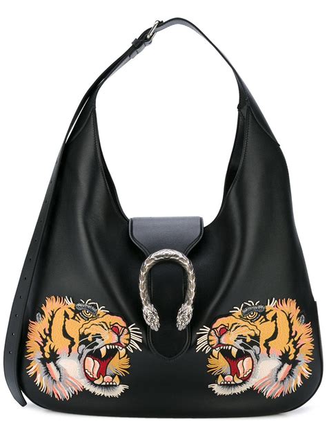 tiger bag gucci|gucci bag with tiger head.